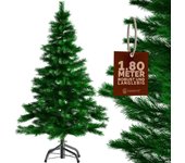 Árbol de Navidad artificial con soporte 180cm