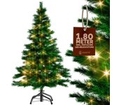 Árbol de Navidad luces LED artificial 180cm
