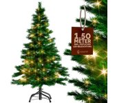 Árbol de Navidad luces LED artificial 150cm