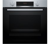 Horno BOSCH HQA514ES3 Cristal Negro/Inox Vapor Aquálisis