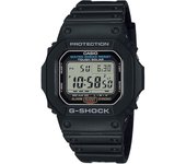 Casio Reloj cuadrado G-SHOCK G-5600UE-1JF para hombre [G-SHOCK Serie G-5600 resistente al agua hasta 20 atm] con energía solar, color negro