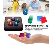 Juego de dados para fiestas, divertido juego de patadas y lanzamientos, juguetes para patear en el aire, derribar piedras del oponente, juego de lanzamiento de canasta con gong Sets