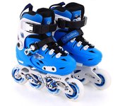 Patines de velocidad engrosados, patines de ruedas para niños y adultos S（27-32） rojo