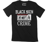 Camiseta ULTRABASIC para hombre La piel negra no es un crimen Black Lives Matter BLM Tee XS negro