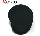 Alfombrilla de ratón VAORLO negra fina para relajar la muñeca, alfombrilla para ratón óptica Trackball, ratón, ordenador para juegos azul