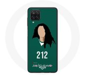 Coque Samsung Galaxy A12 Squid Game Han Mi Nyeo Numéro 212