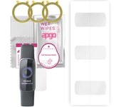 3x apgo Hydrogel Screen Protector for Fitbit Luxe, Hydrogel Film, with positioning layer easy installation
