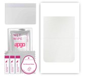 apgo Protective Skin Sticker for the back compatible with Realme GT5 240W, Wrap Film, Foil, Vinyl - Pattern Matte Transparent
