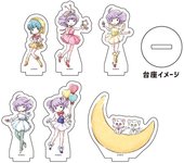 Caja de 6 mini soportes acrílicos  Magical Angel Creamy Mami 01  [Graff Illustration]