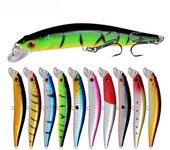 Señuelo de pesca de plástico duro biónico de 9,5 cm/8,5 g, 10 colores 9.5cm 8g