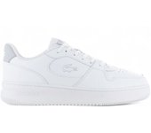 LACOSTE L001 Set 224 - Herren Sneakers Schuhe Leder Weiß 748SMA001821G ORIGINAL EU 42 UK 8 blanco