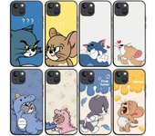 Funda negra B-70 The Cat Mouse para Redmi 10A, 10C, 12C, 13C, 9A, 9C, 9T, A3X, Note 10, 9, 9S, 10S, iPhone 11, 12, 13, 14, 15, 16, X, XS Pro Max, Mini, 7, 8 Plus, XR Xiaomi Poco X4 Pro 5G gris