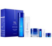 Super Aqua Ultra Hyalron Skin Care Set: Esencia 200ml, Emulsión 130ml, Crema 70ml, Miniaturas