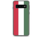 Coque Téléphone - Samsung - Galaxy S10 - Drapeau Hongrie - Souple - Multicolore