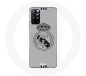 Funda para Xiaomi Redmi Note 11s 5G Real Madrid Club de Fútbol Fondo Gris