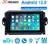 Radio para coche Android de 9 pulgadas para Toyota Fortuner Covert 2015-2018, reproductor multimedia estéreo con navegación GPS y grabadora de cinta Carplay 1GB+32GB carplay