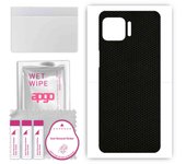 apgo Protective Skin Sticker for the back compatible with Motorola Moto G 5G Plus, Wrap Film, Foil, Vinyl - Pattern Matrix