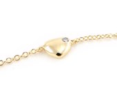 Les Trésors De Lily [F9158] - Bracelet Plaqué Or 'Love' oro