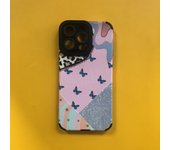 Funda de teléfono para iPhone 14 Pro Max 11 13 Mini 12 Funda de silicona a prueba de golpes con protección para cámara para iPhone Xr Xs X 7 8 Plus Mariposa iphone 6s 6
