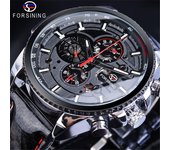 Forsining Reloj mecánico multifuncional resistente al agua Reloj mecánico automático de moda para hombres SLZe175