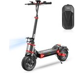 Patinete eléctrico para adultos iscooter iX8, 2400 W, 48 V, 20 Ah, todoterreno, 12 negro