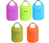 Bolsa seca impermeable para exteriores de 70 litros para canoa, kayak, rafting, camping, color morado 70L naranja