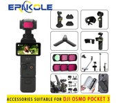 Kit de accesorios para DJI Osmo Pocket 3, adaptador de expansión para Pocket 3, palo para selfies, trípode, etc. - Compatibilidad: Osmo Pocket 3