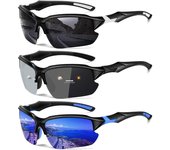 Gafas de sol deportivas polarizadas 2024 para hombre, para ciclismo, correr, pescar, UV400, ligeras, para exteriores