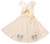 Poncho con capucha de Mickey Mouse Disney [JARDÍN ORGÁNICO] TD-2003 gris