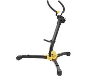 Soporte para saxofón HERCULES DS630BB Alto/Tenor amarillo