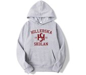 Young Royals Hillerska Skolan Sudadera con capucha Hillerska Skolan Sudadera con capucha unisex Sudaderas con capucha gráficas Jersey de manga larga Tops de programas de televisión M