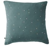 Taie d'oreiller Pois Doré Déco  Gaïa Chic  60 x 60 cm & 50 x 70 cm  Gaze de Coton  - Gaïa Chic Canard - 60 x 60 cm