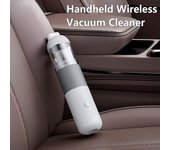 Aspirador portátil de coche inalámbrico, miniaspirador de mano recargable, Gran succión 20000PA, separación en seco y húmedo para el hogar Xiaomi blanco