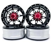 4 llantas de metal de 1,9 pulgadas para Axial SCX10 Traxxas TRX-4 RC Crawler 1/10