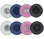 Almohadillas de espuma de repuesto para auriculares JBL-Tune600 T500BT T450, funda de cojín de 70 mm negro