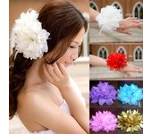 Diadema de flores para fiesta de boda, alfiler elástico, banda para la muñeca, decoración de ramillete color rosa