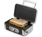 Gofrera multifunción DOMO DO9136C - Acero inoxidable - 1000W - 3 juegos de platos