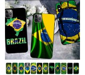 MaiYaCa, funda de teléfono con bandera brasileña para iPhone 11 12 13 mini pro XS MAX 8 7 6 6S Plus X 5S SE 2020 XR iphone 5 5s SE