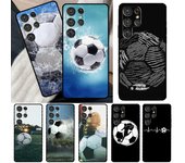 Funda con balón de fútbol para Samsung Galaxy S22 S21 Ultra Note 20 S8 S9 S10 Note 10 Plus S20 FE S21 FE Galaxy S8