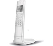 Teléfono inalámbrico Logicom Luxia 150 Solo sin contestador blanco gris