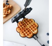 La bandeja para hornear gofres es adecuada para moldes para gofres para estufas de gas de cocina.