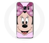 Coque pour Samsung Galaxy S6 edge Minnie Mouse Dessin animé rose