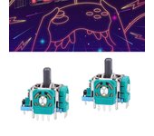 Joysticks 3D analógicos Pieza de repuesto analógica con kit de destornilladores de reparación Adecuado para accesorios de controlador de Playstation 5