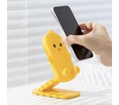 1 soporte de escritorio creativo para teléfono móvil con dibujos de animales, bonito regalo, se puede levantar y plegar, soporte para tableta de escritorio mini portátil