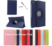 Funda para tableta Honor Pad X8, funda con soporte de cuero PU giratorio de 10,1  360 para funda Honor Pad X9 X8 Pro X 8 Honor Pad X8 10.1 color rosa