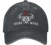 The Ogre Mode Baki The Grappler Yuujiro Hanma Gorra de béisbol Merch Moda Gorra de Sol de Mezclilla desgastada Estilo Unisex One Size