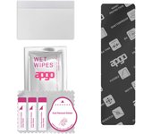 apgo MATTE Hybrid protective glass compatible with LG Velvet (mały ekran z przodu etui), flexible nano glass, great replacement for tempered glass, sc