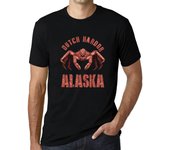 Camiseta gráfica para hombre - Dutch Harbor Alaska - Camisa Spider Tarantula XS negro
