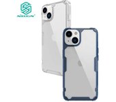 Funda Nillkin Nature Pro para iPhone 14 Plus, funda ultrafina de lujo suave de TPU transparente, Airbag a prueba de golpes iPhone 14 Plus blanco