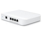 Conmutador Ubiquiti UniFi Compact USW-Flex-XG de 5 puertos (4 puertos 10 GbE + 1 puerto 1 GbE, 802.3at PoE+, entrada RJ45, USB-C